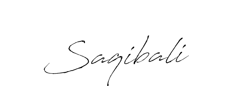Use a signature maker to create a handwritten signature online. With this signature software, you can design (Antro_Vectra) your own signature for name Saqibali. Saqibali signature style 6 images and pictures png