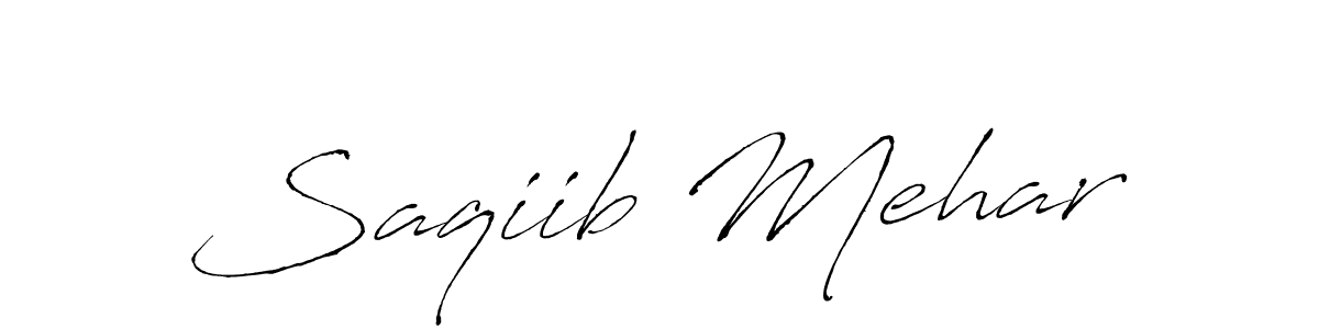 Use a signature maker to create a handwritten signature online. With this signature software, you can design (Antro_Vectra) your own signature for name Saqiib Mehar. Saqiib Mehar signature style 6 images and pictures png
