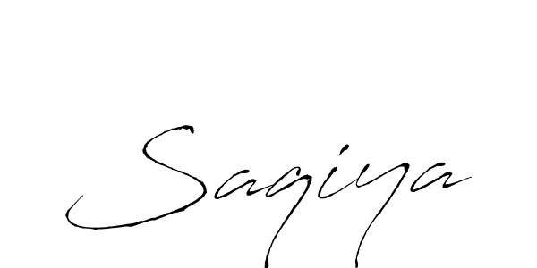 Also we have Saqiya name is the best signature style. Create professional handwritten signature collection using Antro_Vectra autograph style. Saqiya signature style 6 images and pictures png