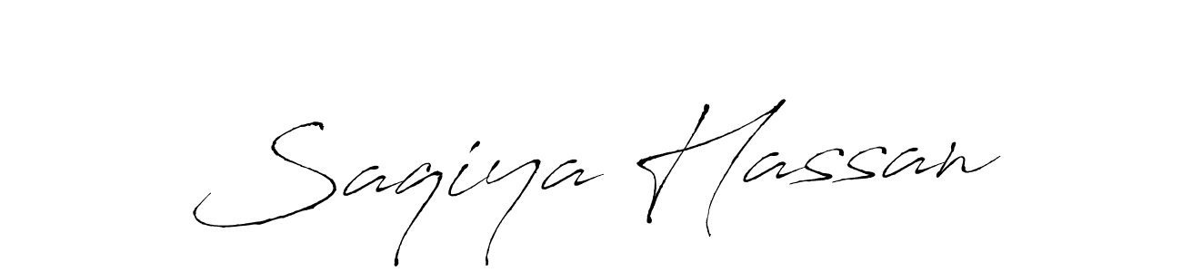 Make a beautiful signature design for name Saqiya Hassan. Use this online signature maker to create a handwritten signature for free. Saqiya Hassan signature style 6 images and pictures png