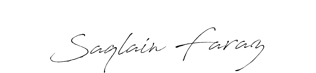 if you are searching for the best signature style for your name Saqlain Faraz. so please give up your signature search. here we have designed multiple signature styles  using Antro_Vectra. Saqlain Faraz signature style 6 images and pictures png