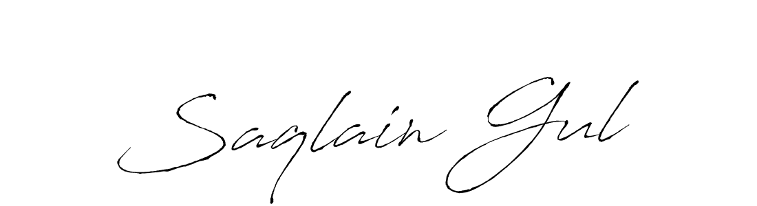 Use a signature maker to create a handwritten signature online. With this signature software, you can design (Antro_Vectra) your own signature for name Saqlain Gul. Saqlain Gul signature style 6 images and pictures png