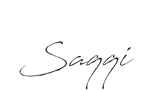 Design your own signature with our free online signature maker. With this signature software, you can create a handwritten (Antro_Vectra) signature for name Saqqi. Saqqi signature style 6 images and pictures png