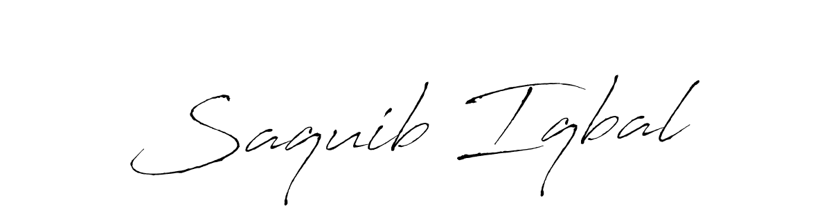 Also we have Saquib Iqbal name is the best signature style. Create professional handwritten signature collection using Antro_Vectra autograph style. Saquib Iqbal signature style 6 images and pictures png