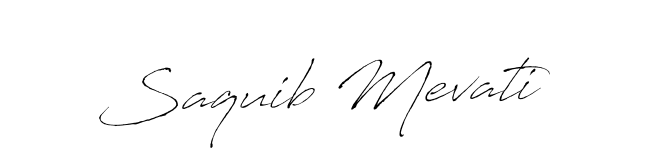 Antro_Vectra is a professional signature style that is perfect for those who want to add a touch of class to their signature. It is also a great choice for those who want to make their signature more unique. Get Saquib Mevati name to fancy signature for free. Saquib Mevati signature style 6 images and pictures png