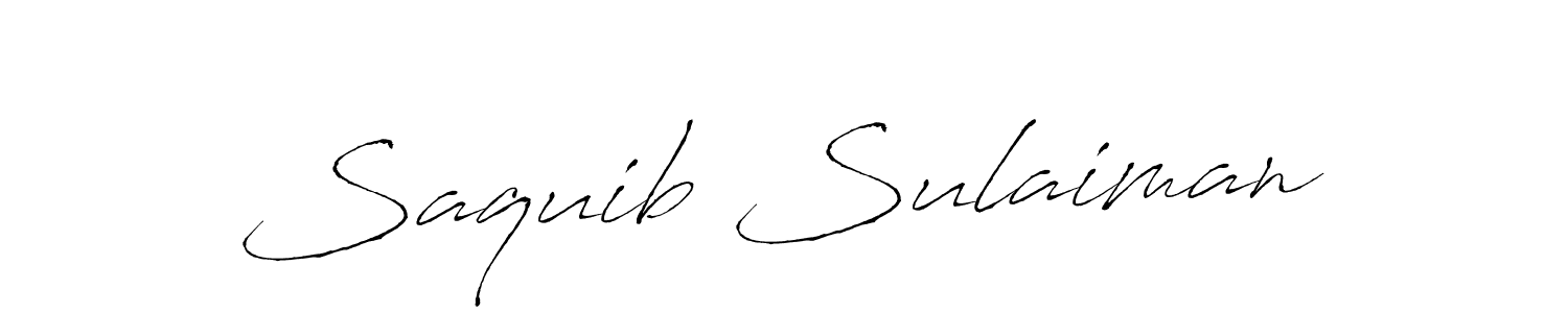 This is the best signature style for the Saquib Sulaiman name. Also you like these signature font (Antro_Vectra). Mix name signature. Saquib Sulaiman signature style 6 images and pictures png
