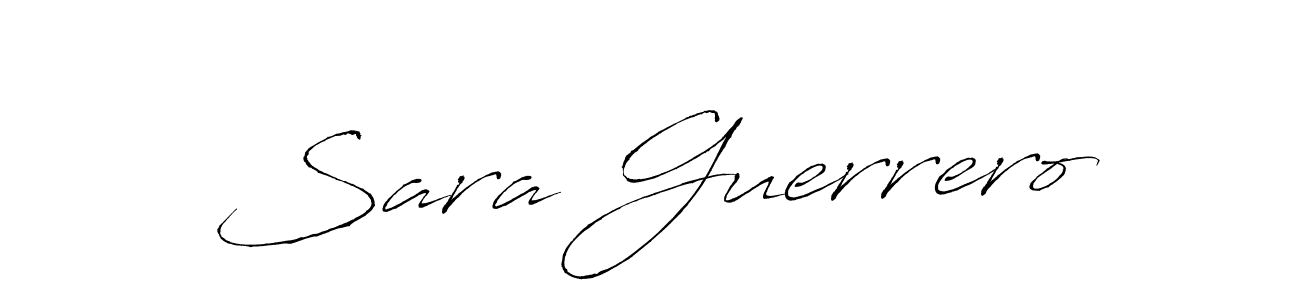 Antro_Vectra is a professional signature style that is perfect for those who want to add a touch of class to their signature. It is also a great choice for those who want to make their signature more unique. Get Sara Guerrero name to fancy signature for free. Sara Guerrero signature style 6 images and pictures png