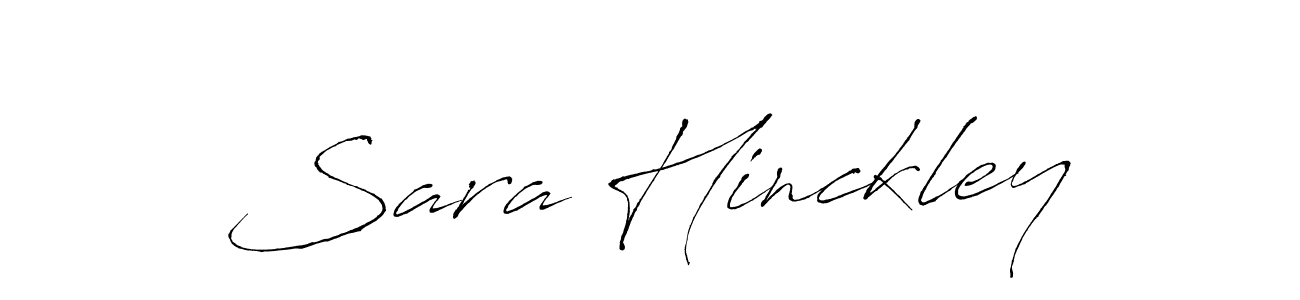 How to make Sara Hinckley signature? Antro_Vectra is a professional autograph style. Create handwritten signature for Sara Hinckley name. Sara Hinckley signature style 6 images and pictures png