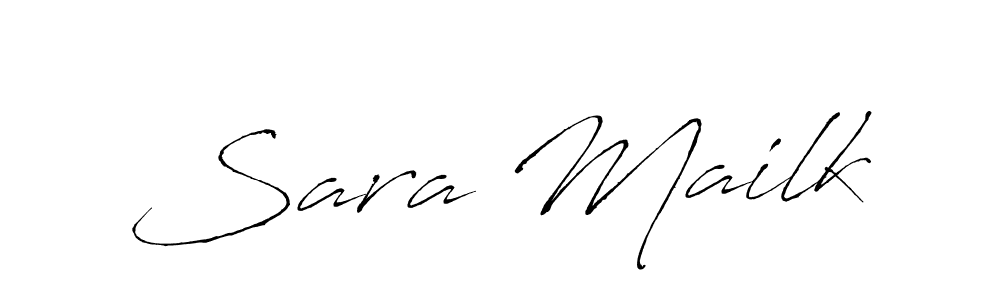 See photos of Sara Mailk official signature by Spectra . Check more albums & portfolios. Read reviews & check more about Antro_Vectra font. Sara Mailk signature style 6 images and pictures png