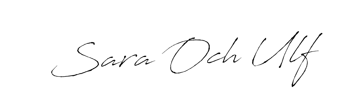 It looks lik you need a new signature style for name Sara Och Ulf. Design unique handwritten (Antro_Vectra) signature with our free signature maker in just a few clicks. Sara Och Ulf signature style 6 images and pictures png