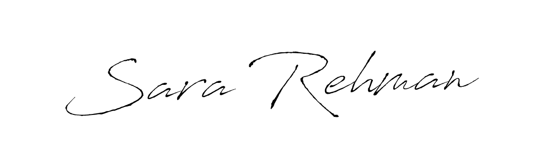 You should practise on your own different ways (Antro_Vectra) to write your name (Sara Rehman) in signature. don't let someone else do it for you. Sara Rehman signature style 6 images and pictures png