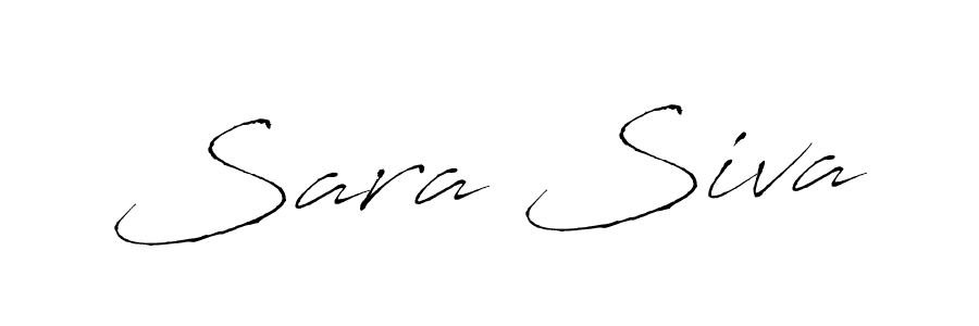 Design your own signature with our free online signature maker. With this signature software, you can create a handwritten (Antro_Vectra) signature for name Sara Siva. Sara Siva signature style 6 images and pictures png