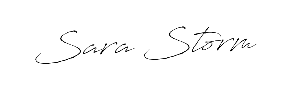 Make a beautiful signature design for name Sara Storm. Use this online signature maker to create a handwritten signature for free. Sara Storm signature style 6 images and pictures png