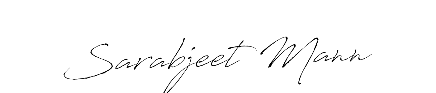 Antro_Vectra is a professional signature style that is perfect for those who want to add a touch of class to their signature. It is also a great choice for those who want to make their signature more unique. Get Sarabjeet Mann name to fancy signature for free. Sarabjeet Mann signature style 6 images and pictures png