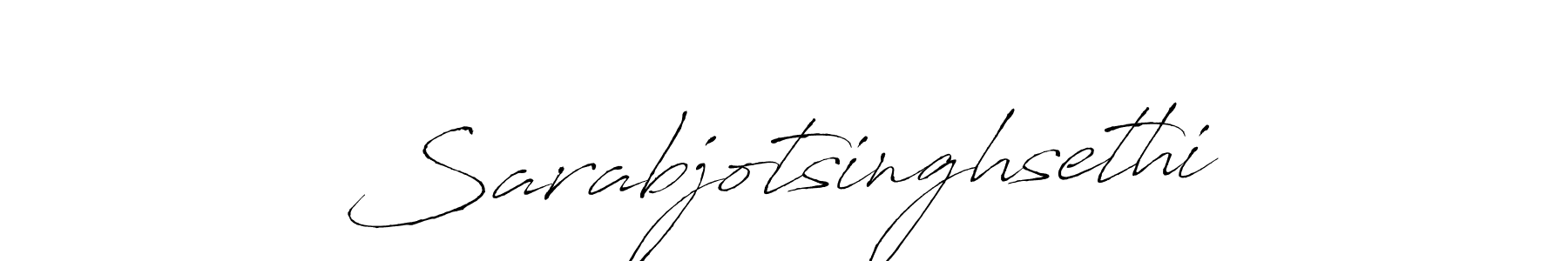 Sarabjotsinghsethi stylish signature style. Best Handwritten Sign (Antro_Vectra) for my name. Handwritten Signature Collection Ideas for my name Sarabjotsinghsethi. Sarabjotsinghsethi signature style 6 images and pictures png