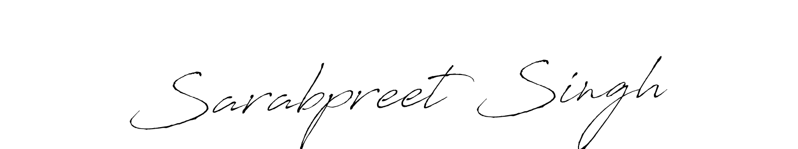 You should practise on your own different ways (Antro_Vectra) to write your name (Sarabpreet Singh) in signature. don't let someone else do it for you. Sarabpreet Singh signature style 6 images and pictures png