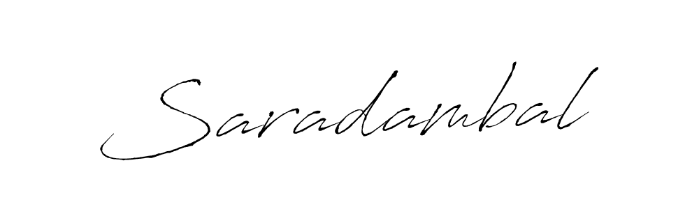 The best way (Antro_Vectra) to make a short signature is to pick only two or three words in your name. The name Saradambal include a total of six letters. For converting this name. Saradambal signature style 6 images and pictures png