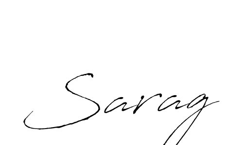 It looks lik you need a new signature style for name Sarag. Design unique handwritten (Antro_Vectra) signature with our free signature maker in just a few clicks. Sarag signature style 6 images and pictures png