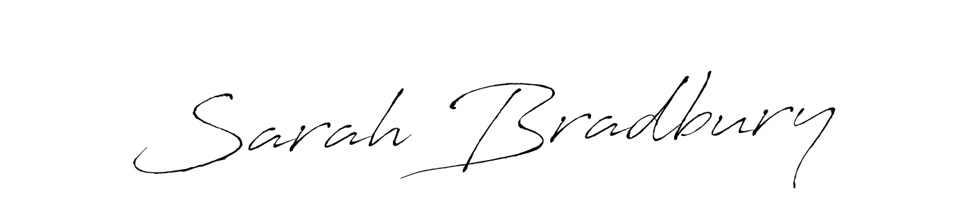 How to make Sarah Bradbury name signature. Use Antro_Vectra style for creating short signs online. This is the latest handwritten sign. Sarah Bradbury signature style 6 images and pictures png