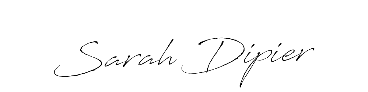 How to Draw Sarah Dipier signature style? Antro_Vectra is a latest design signature styles for name Sarah Dipier. Sarah Dipier signature style 6 images and pictures png