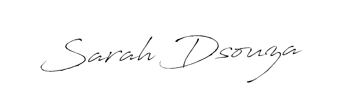 You should practise on your own different ways (Antro_Vectra) to write your name (Sarah Dsouza) in signature. don't let someone else do it for you. Sarah Dsouza signature style 6 images and pictures png