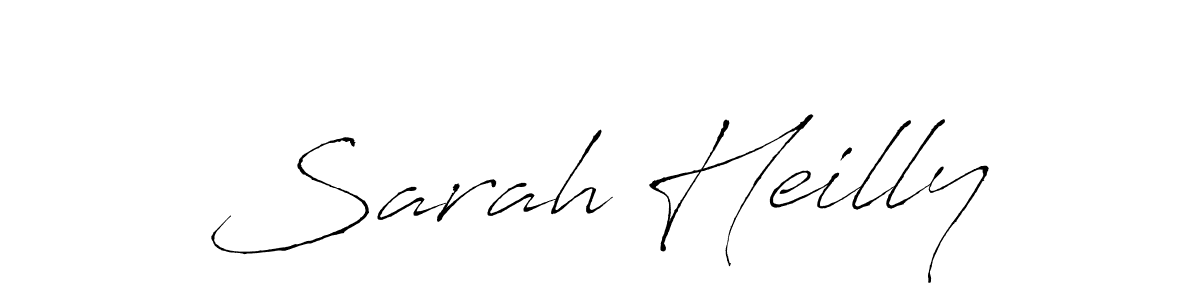 How to make Sarah Heilly signature? Antro_Vectra is a professional autograph style. Create handwritten signature for Sarah Heilly name. Sarah Heilly signature style 6 images and pictures png