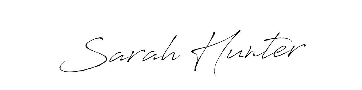 It looks lik you need a new signature style for name Sarah Hunter. Design unique handwritten (Antro_Vectra) signature with our free signature maker in just a few clicks. Sarah Hunter signature style 6 images and pictures png