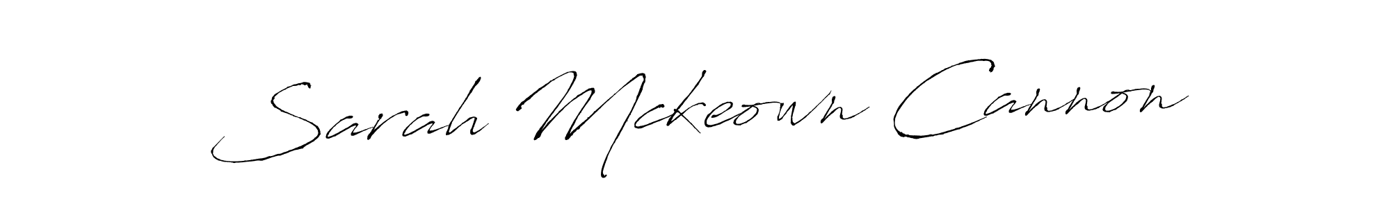 Design your own signature with our free online signature maker. With this signature software, you can create a handwritten (Antro_Vectra) signature for name Sarah Mckeown Cannon. Sarah Mckeown Cannon signature style 6 images and pictures png