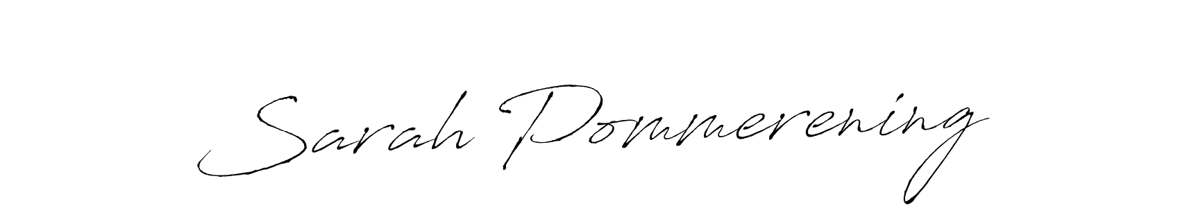 Also we have Sarah Pommerening name is the best signature style. Create professional handwritten signature collection using Antro_Vectra autograph style. Sarah Pommerening signature style 6 images and pictures png