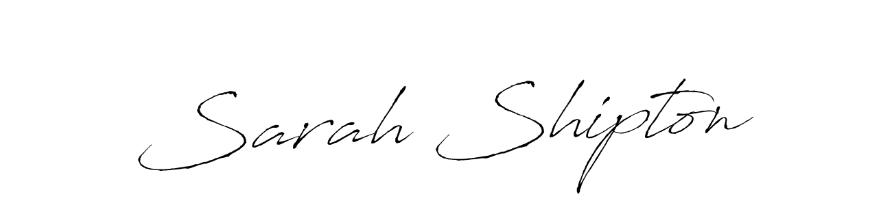 Also You can easily find your signature by using the search form. We will create Sarah Shipton name handwritten signature images for you free of cost using Antro_Vectra sign style. Sarah Shipton signature style 6 images and pictures png