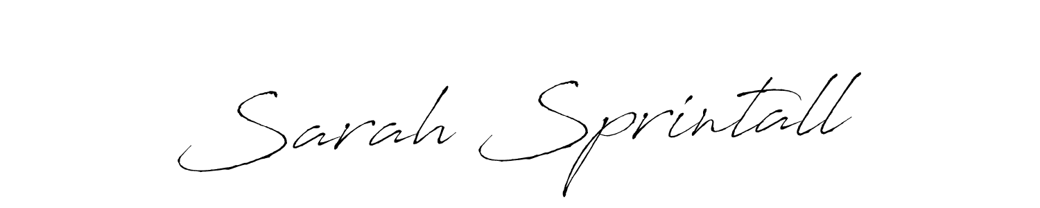 Use a signature maker to create a handwritten signature online. With this signature software, you can design (Antro_Vectra) your own signature for name Sarah Sprintall. Sarah Sprintall signature style 6 images and pictures png