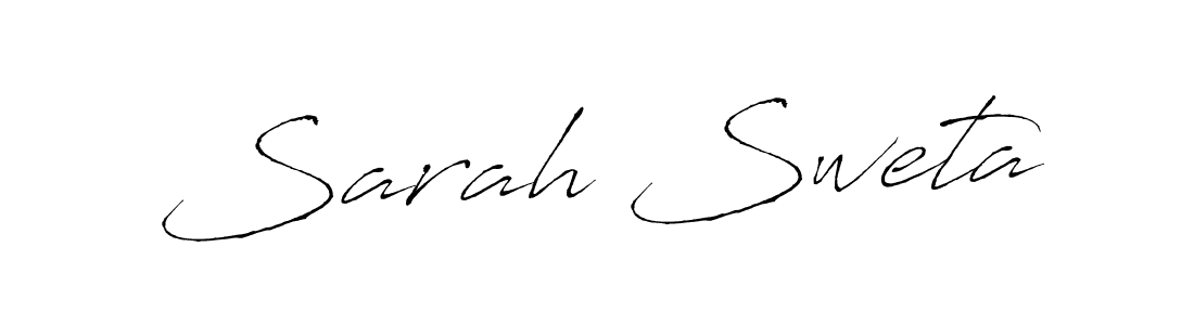 You should practise on your own different ways (Antro_Vectra) to write your name (Sarah Sweta) in signature. don't let someone else do it for you. Sarah Sweta signature style 6 images and pictures png