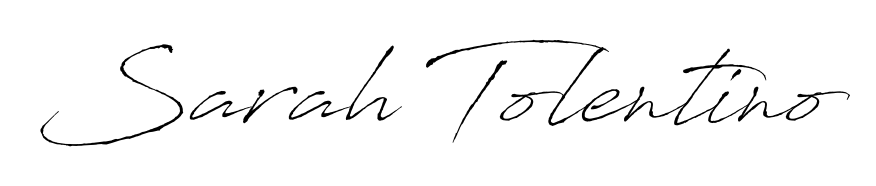 This is the best signature style for the Sarah Tolentino name. Also you like these signature font (Antro_Vectra). Mix name signature. Sarah Tolentino signature style 6 images and pictures png