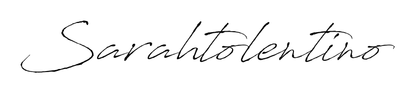 Similarly Antro_Vectra is the best handwritten signature design. Signature creator online. You can use it as an online autograph creator for name Sarahtolentino. Sarahtolentino signature style 6 images and pictures png