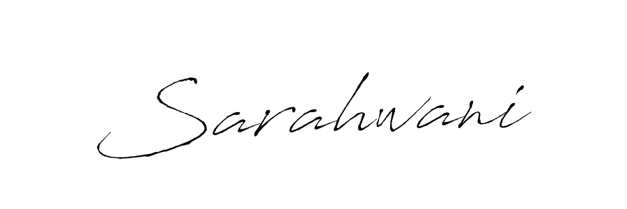 Once you've used our free online signature maker to create your best signature Antro_Vectra style, it's time to enjoy all of the benefits that Sarahwani name signing documents. Sarahwani signature style 6 images and pictures png