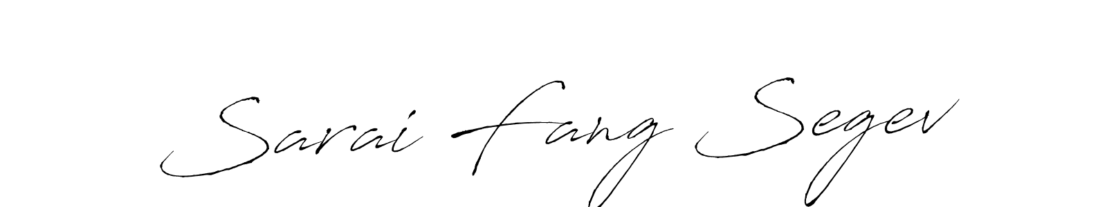 Make a short Sarai Fang Segev signature style. Manage your documents anywhere anytime using Antro_Vectra. Create and add eSignatures, submit forms, share and send files easily. Sarai Fang Segev signature style 6 images and pictures png