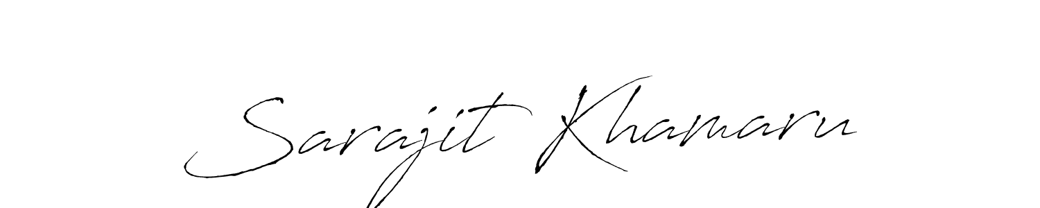 if you are searching for the best signature style for your name Sarajit Khamaru. so please give up your signature search. here we have designed multiple signature styles  using Antro_Vectra. Sarajit Khamaru signature style 6 images and pictures png