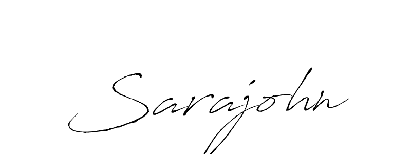 Create a beautiful signature design for name Sarajohn. With this signature (Antro_Vectra) fonts, you can make a handwritten signature for free. Sarajohn signature style 6 images and pictures png