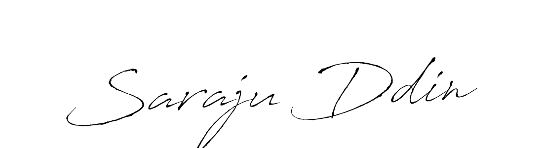 Make a beautiful signature design for name Saraju Ddin. With this signature (Antro_Vectra) style, you can create a handwritten signature for free. Saraju Ddin signature style 6 images and pictures png