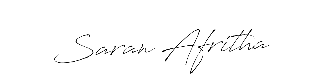 Also we have Saran Afritha name is the best signature style. Create professional handwritten signature collection using Antro_Vectra autograph style. Saran Afritha signature style 6 images and pictures png