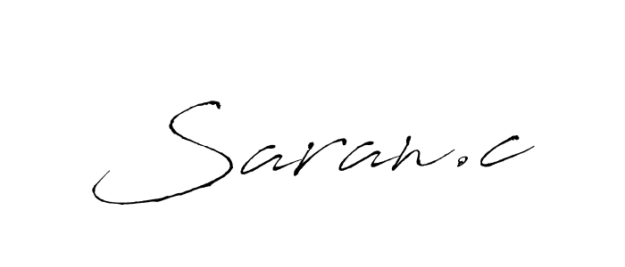 Best and Professional Signature Style for Saran.c. Antro_Vectra Best Signature Style Collection. Saran.c signature style 6 images and pictures png