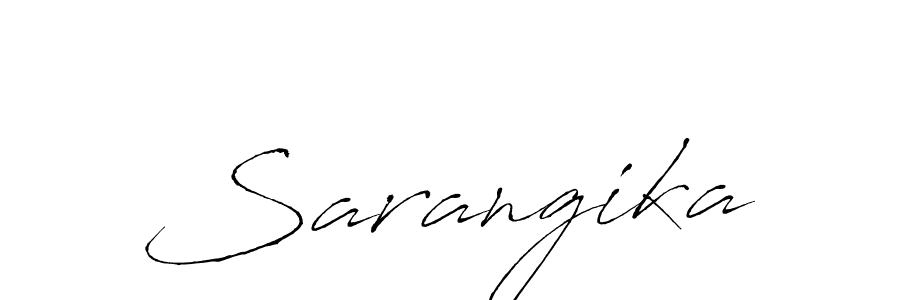 The best way (Antro_Vectra) to make a short signature is to pick only two or three words in your name. The name Sarangika include a total of six letters. For converting this name. Sarangika signature style 6 images and pictures png