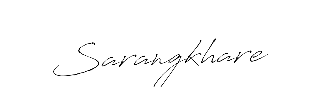 Antro_Vectra is a professional signature style that is perfect for those who want to add a touch of class to their signature. It is also a great choice for those who want to make their signature more unique. Get Sarangkhare name to fancy signature for free. Sarangkhare signature style 6 images and pictures png