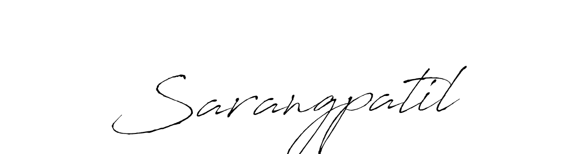 Also we have Sarangpatil name is the best signature style. Create professional handwritten signature collection using Antro_Vectra autograph style. Sarangpatil signature style 6 images and pictures png