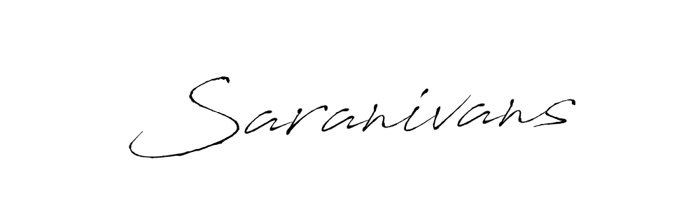 How to make Saranivans name signature. Use Antro_Vectra style for creating short signs online. This is the latest handwritten sign. Saranivans signature style 6 images and pictures png