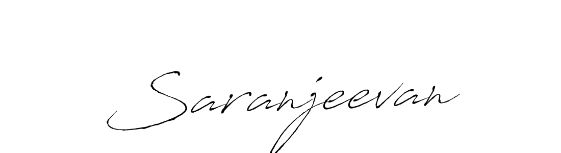Make a beautiful signature design for name Saranjeevan. Use this online signature maker to create a handwritten signature for free. Saranjeevan signature style 6 images and pictures png