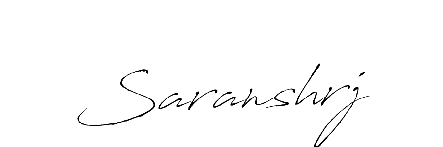 Also we have Saranshrj name is the best signature style. Create professional handwritten signature collection using Antro_Vectra autograph style. Saranshrj signature style 6 images and pictures png