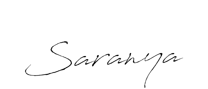 How to make Saranya name signature. Use Antro_Vectra style for creating short signs online. This is the latest handwritten sign. Saranya signature style 6 images and pictures png