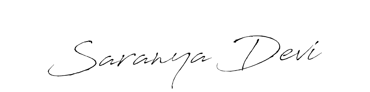 The best way (Antro_Vectra) to make a short signature is to pick only two or three words in your name. The name Saranya Devi include a total of six letters. For converting this name. Saranya Devi signature style 6 images and pictures png