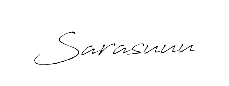 Sarasuuu stylish signature style. Best Handwritten Sign (Antro_Vectra) for my name. Handwritten Signature Collection Ideas for my name Sarasuuu. Sarasuuu signature style 6 images and pictures png
